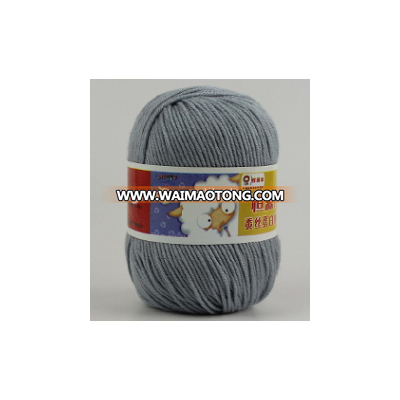 70018 100% Mongolian Cashmere Yarn For Hand Knitted Sweaters Of Baby